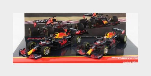 1:43 MINICHAMPS Red Bull F1 Rb16B #33 Verstappen 2021 WC + #11 Perez 413211133 M - Bild 1 von 2