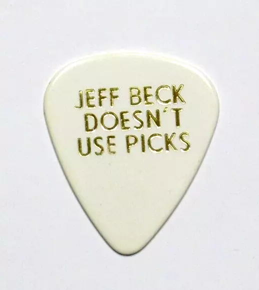 Jeff Beck Doesn t Use Picks Guitar Pick