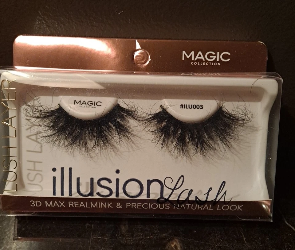 #ILU003 Llusion Lash Magic Collection pestañas postizas exuberantes 3D pestañas postizas Foto 2 de 2