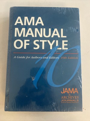 AMA Manual of Style : A Guide for Authors and Editors by Jama Network  JAMA...