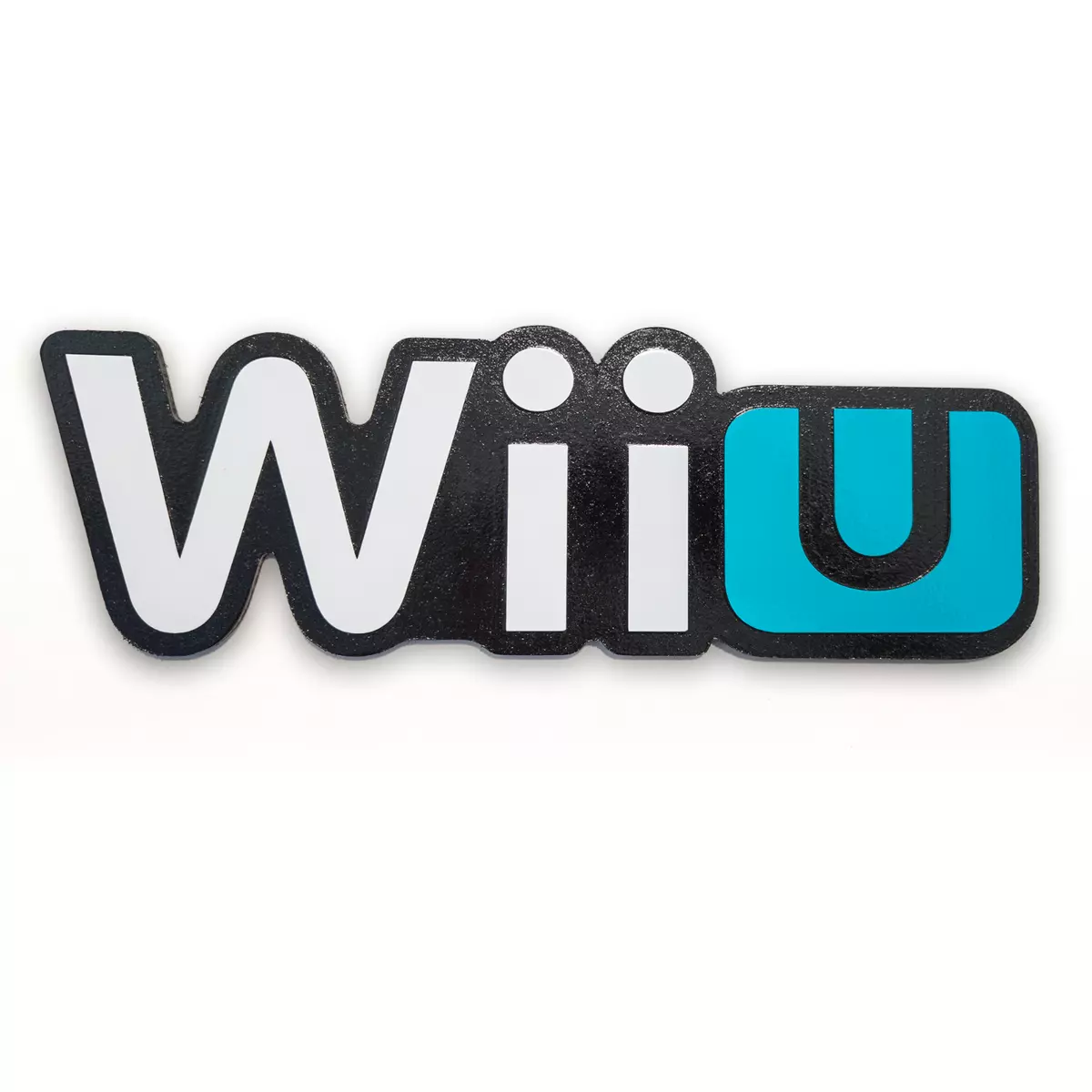 Large Engraved Nintendo Wii U Logo Video Game Wall Art Collectable Sign |  eBay