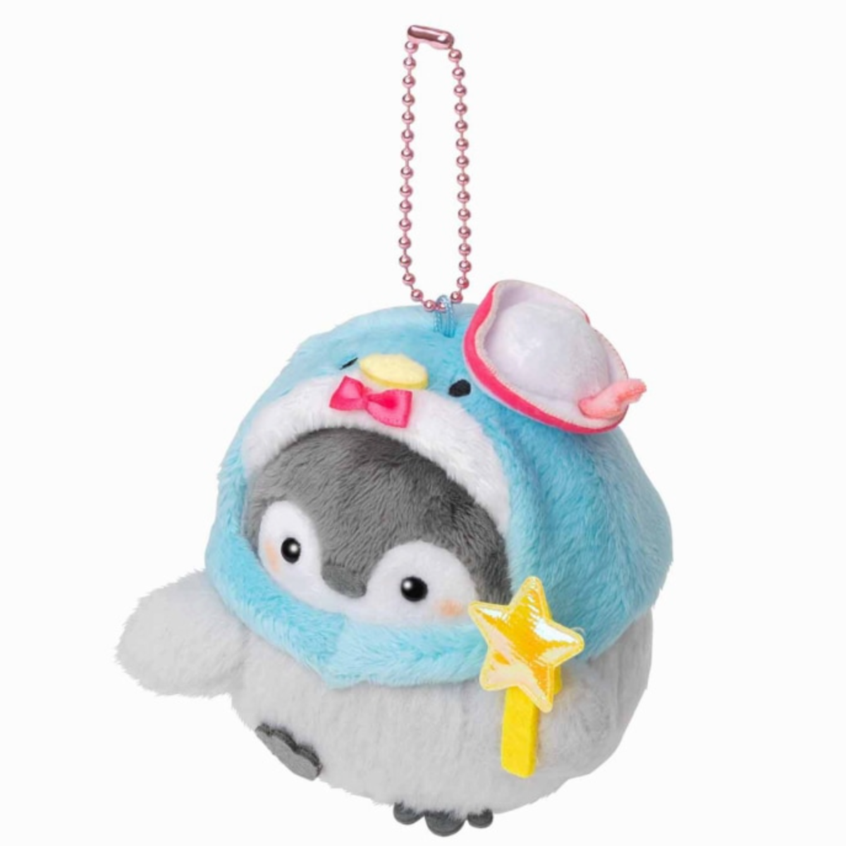 Koupen Chan x Sanrio Tuxedo Sam Palm Plush Mascot Key Chain