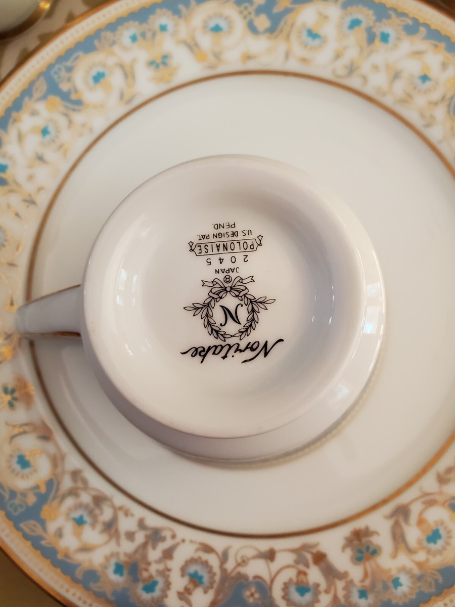 Noritake Polonaise Pattern #2045 China 8 Piece Set Made In Noritake Polonaise Pattern #2045 China 8 Piece Set Made In