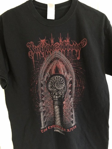 Pre-owned Inquistion Empyrean Altar Shirt Medium Black Metal