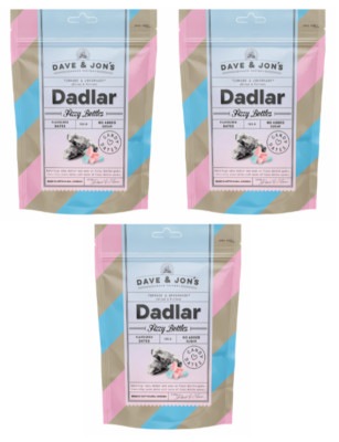   3x Dave & Jon s Fizzy Bottles Datteln | je 125g