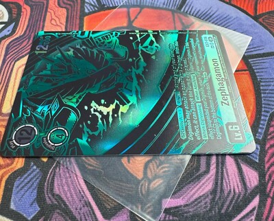 acgカード　　Legend    of   SSP⭐︎6 Zephagamon EX7-036 SP Digimon Card SR Alternate Art Textured