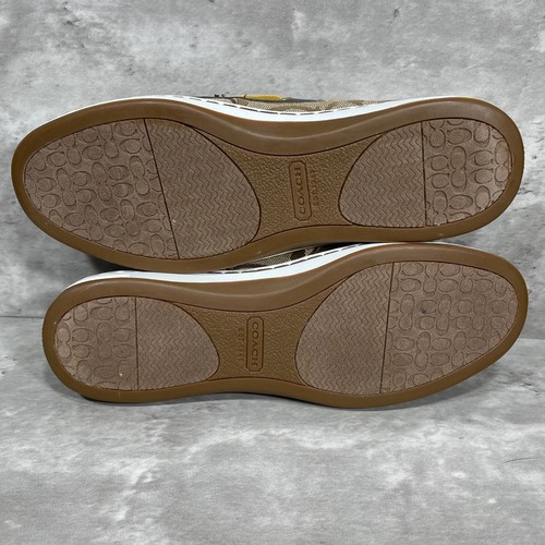 Coach Richelle Topsider Boat Shoes Brown Slip On Women's Size 6.5 B - Picture 13 of 13