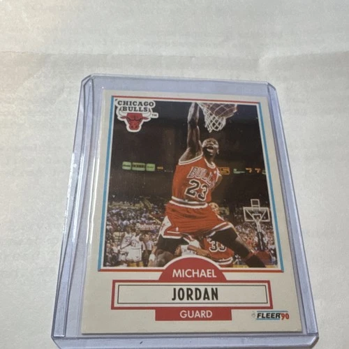 Fleer 1990-91 Michael Jordan Basketball Base Set #26 Chicago Bulls NBA