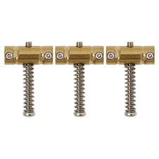 Gotoh In-Tune Compensated Saddles For Tele, Brass, Set of 3