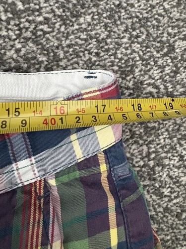 GANT Men’s Chino Shorts Multicoloured Check W34 Summer Holiday Beach - Picture 6 of 7