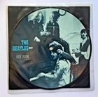 THE BEATLES UK 1988 "HEY JUDE" VINYL PICTURE DISC WITH INSERT NR MINT