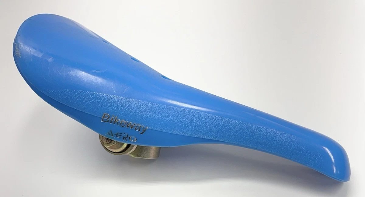 MONZA lightning seat old BMX サドル ブルー BMX Bike-Old School Blue Saddles, Seat Vintage Bike Parts for sale