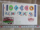 Japan Stamp First Day Cover Greetings Doraemon Large format 1997