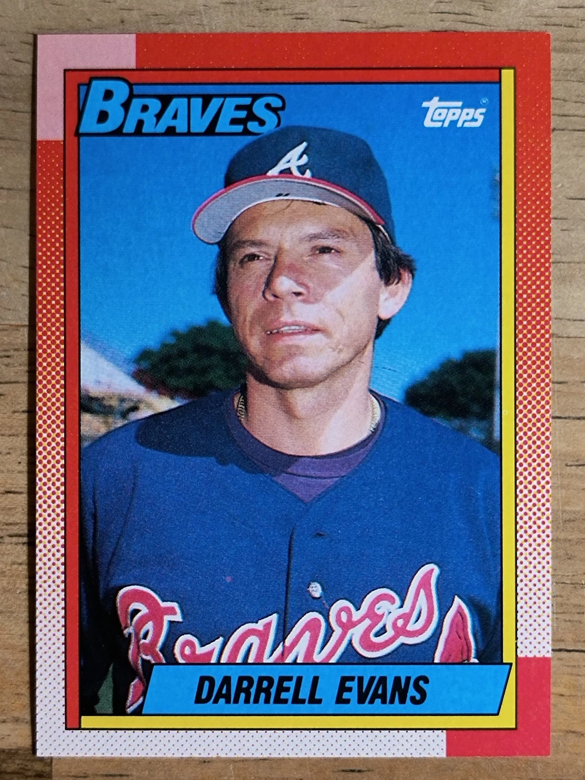 1990 Topps #55 Darrell Evans