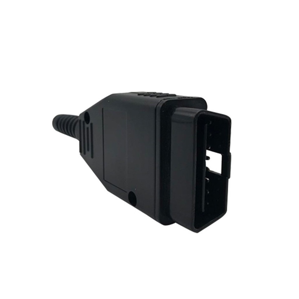 OBD2 OBD-II 16-pin Connector Connection Male OBD Shell Plug+Shell+SR ...