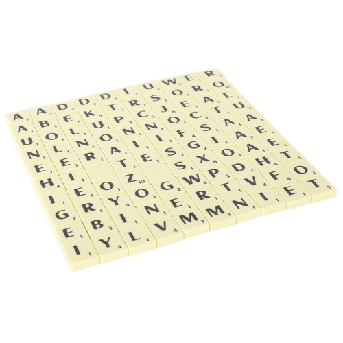 ˙ Letter Chess Pieces Set Crossword Game Tiles Chess Pieces - Picture 12 of 12