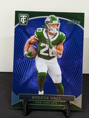 2024 Panini Totally Certified - Breece Hall #69 Mirror Platinum Blue /399