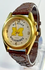 NCAA, University of Michigan Wolverines, Sun Time Music-GO BLUE, New battery.