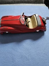 Distler Mercedes Cabriolet Gebraucht  Rot Farbe  1950 er Jahre Voller...