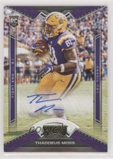 2020 Panini Chronicles Draft Picks Playoff Signatures Thaddeus Moss Auto 0a9v