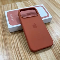 Official Genuine For Apple iPhone 17 Pro Max 17 Pro Silicone Magsafe Phone Case