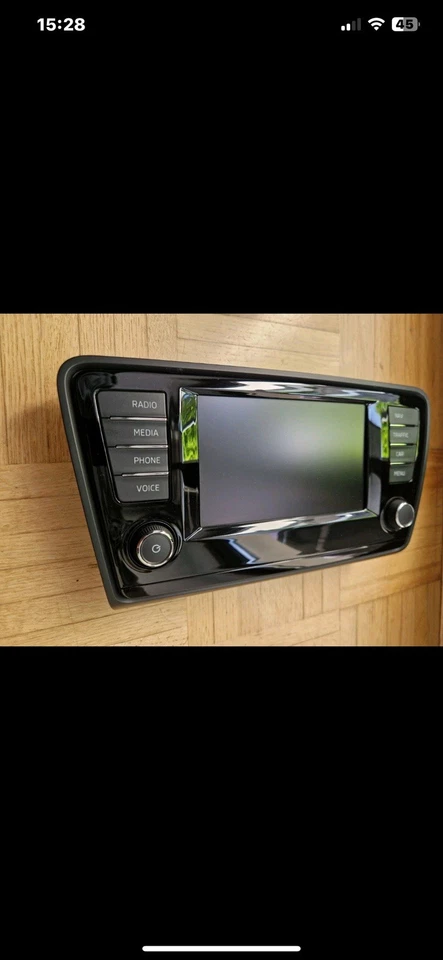 Display Skoda Octavia III Monitor Bildschirm ABT STD Nav Discover 5E0919605D - Bild 2 von 4