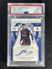 2021-22 Chronicles National Treasures La Liga Lionel Messi Auto /99 PSA 9/10
