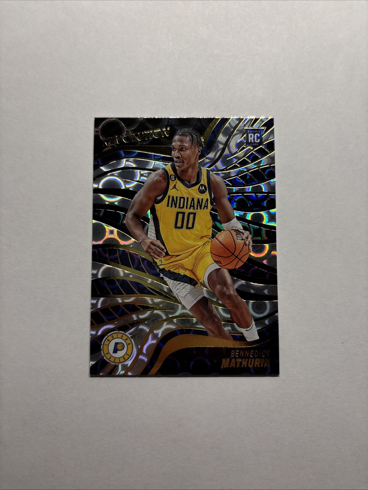 2022-23 Panini Revolution - Rookies Bennedict Mathurin #126 Groove (RC)