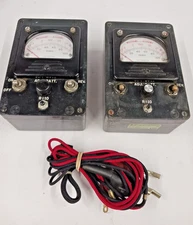 Vintage Bell System KS-8455-L2 Megohmmeter  One Lot Of Two  Untested For Parts