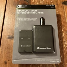 Commercial Electric Indoor/Outdoor Remote Control Plug 1006871977 NEW