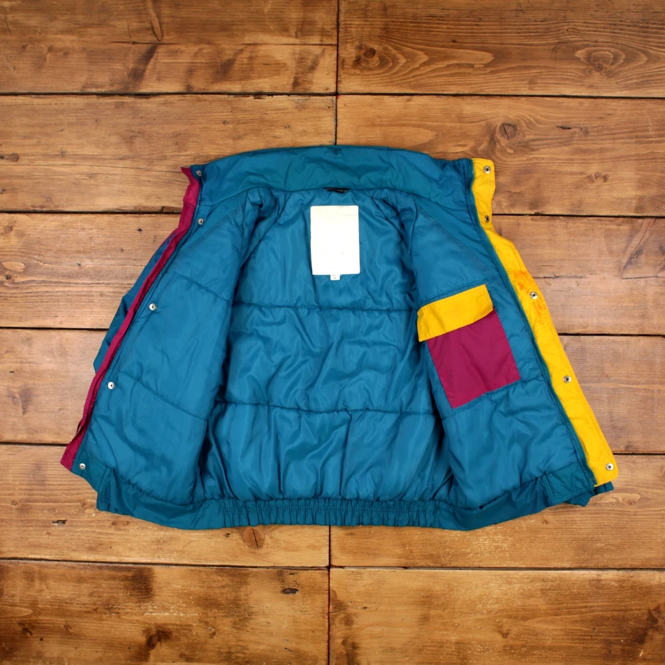 Chaqueta de esquí Yukon Trail vintage M años 80 azul Foto 4 de 4