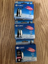 Black Ink Cartridges comparable With Epson Stylus Printer. Lot of 3.