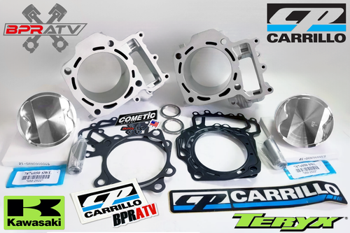 Kawasaki Brute Force 750 KVF750 Cylinder CP Pistons Cometic Top End Rebuild Kit - Picture 12 of 24