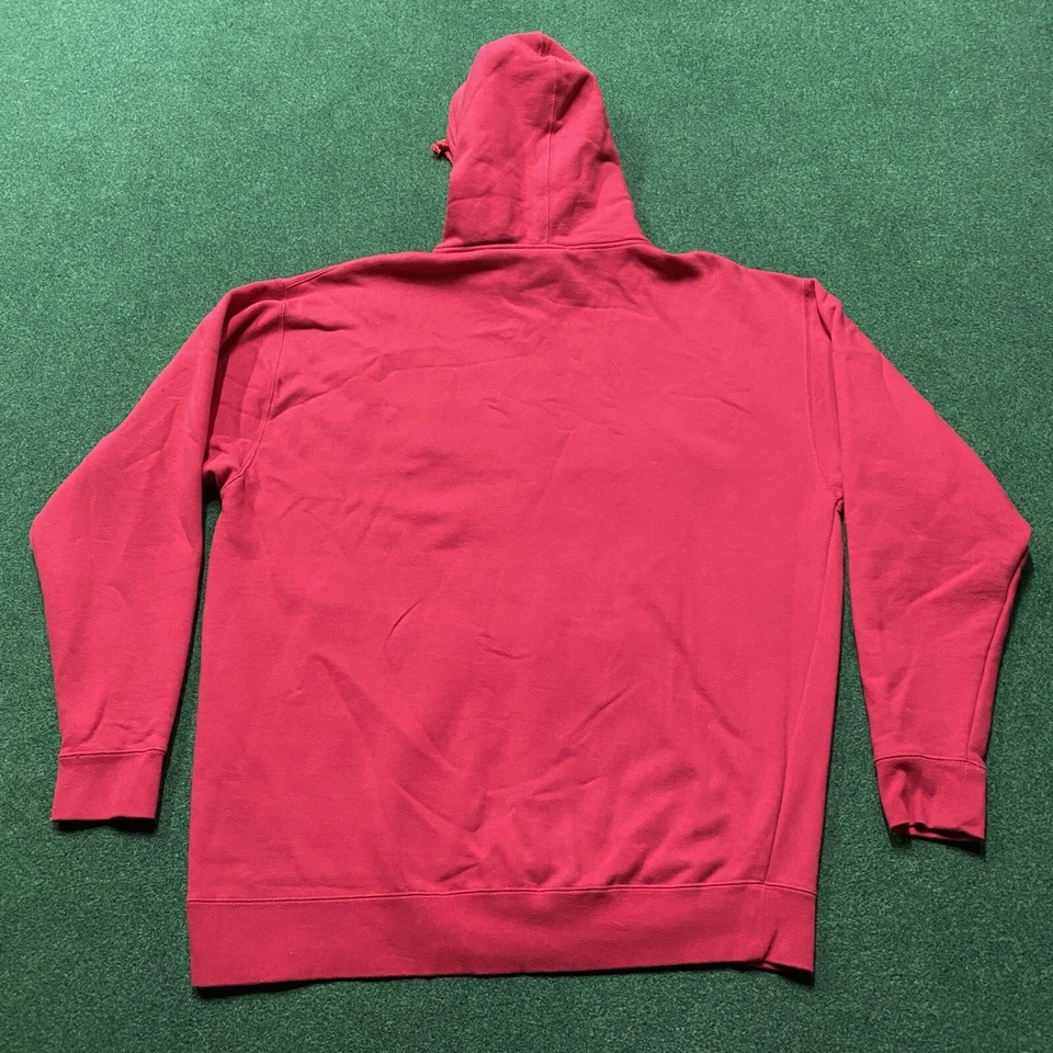 Sudadera con Capucha Polaris De Colección Para Hombres XL Roja Nieve Carreras Motos de Nieve Cremallera Sudadera Foto 4 de 4