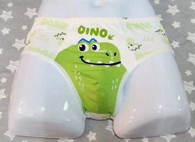 New Big Boys Underwear Printed Briefs Size XL 26" to 36" Pack of 2 ABDL Friendly