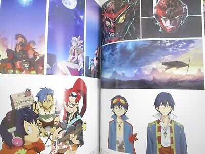 Tengen Toppa Gurren Lagann Archive Anime 2021 Art Book Illustration japan