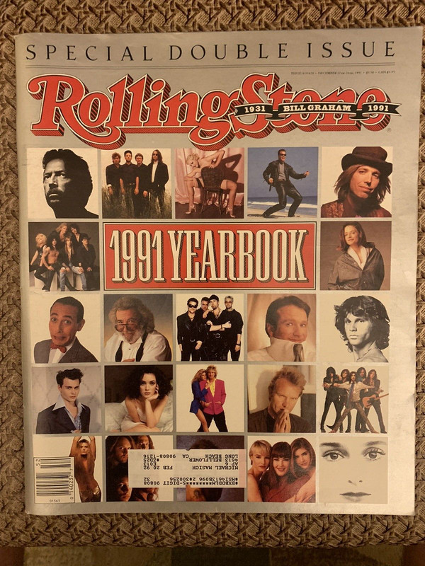 Rolling Stone #619/620 SPECIAL DOUBLE ISSUE 1991 Yearbook