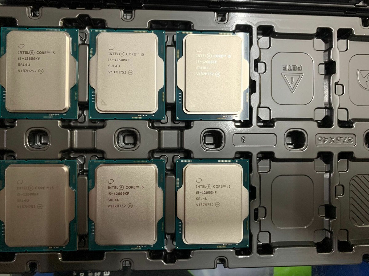 Intel Core i5-12600KF 8-Core CPU 10 Cores 16 Threads SRL4U Sockel