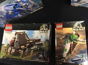 Star Wars Lego Death Star 2008 (10188) Manual & 11 Empty Boxes!