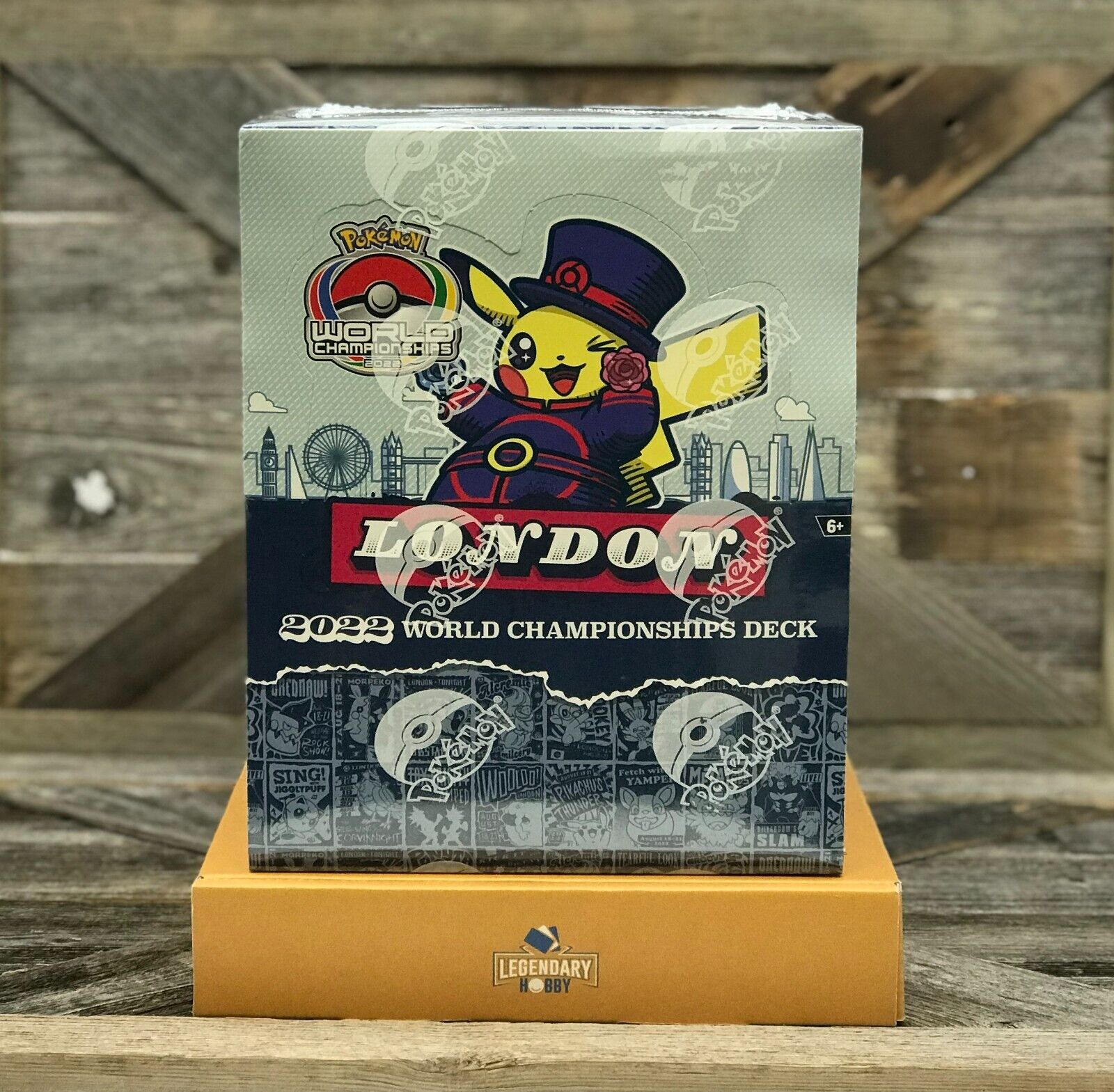 Pokémon World Championships 2022 London Exclusive Deck Sleeves Sealed