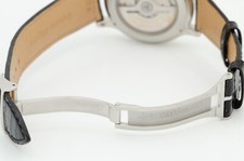 Jaeger LeCoultre Master Control Moon Black Full Calendar Stainless Steel Watch 11