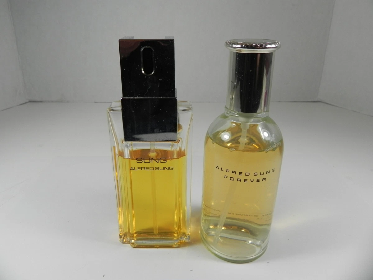 ALFRED SUNG FOREVER Perfume 2.5 oz Sung Eua De Parfum 1.7 Fl oz Lot of 2