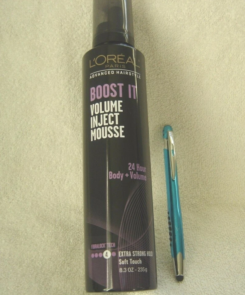 L'OREAL Nuevo ADV. PEINADO***BOOST IT***Mousse de inyección de volumen~~~8,3 oz/235 g~~NUEVA Foto 3 de 4