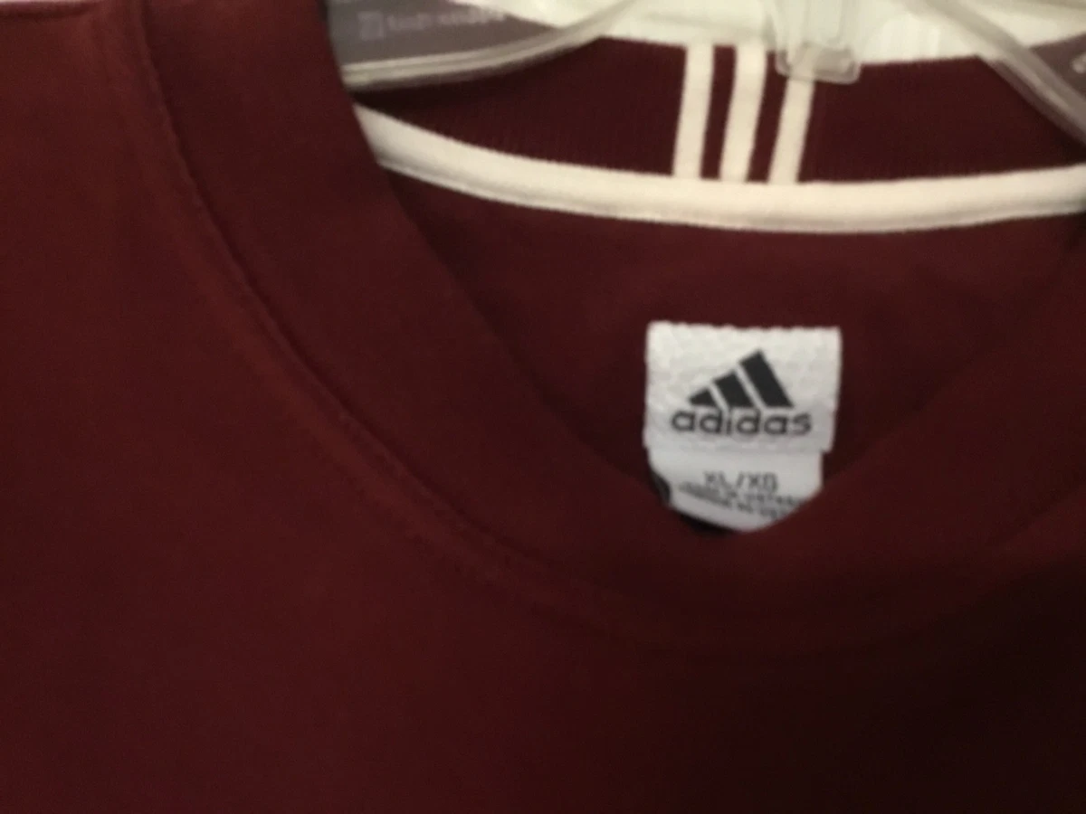 Adidas burgundy hotsell long sleeve