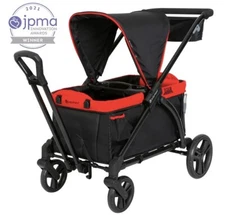 Baby Trend Tour 2-in-1 Stroller Wagon - Mars Red - Red