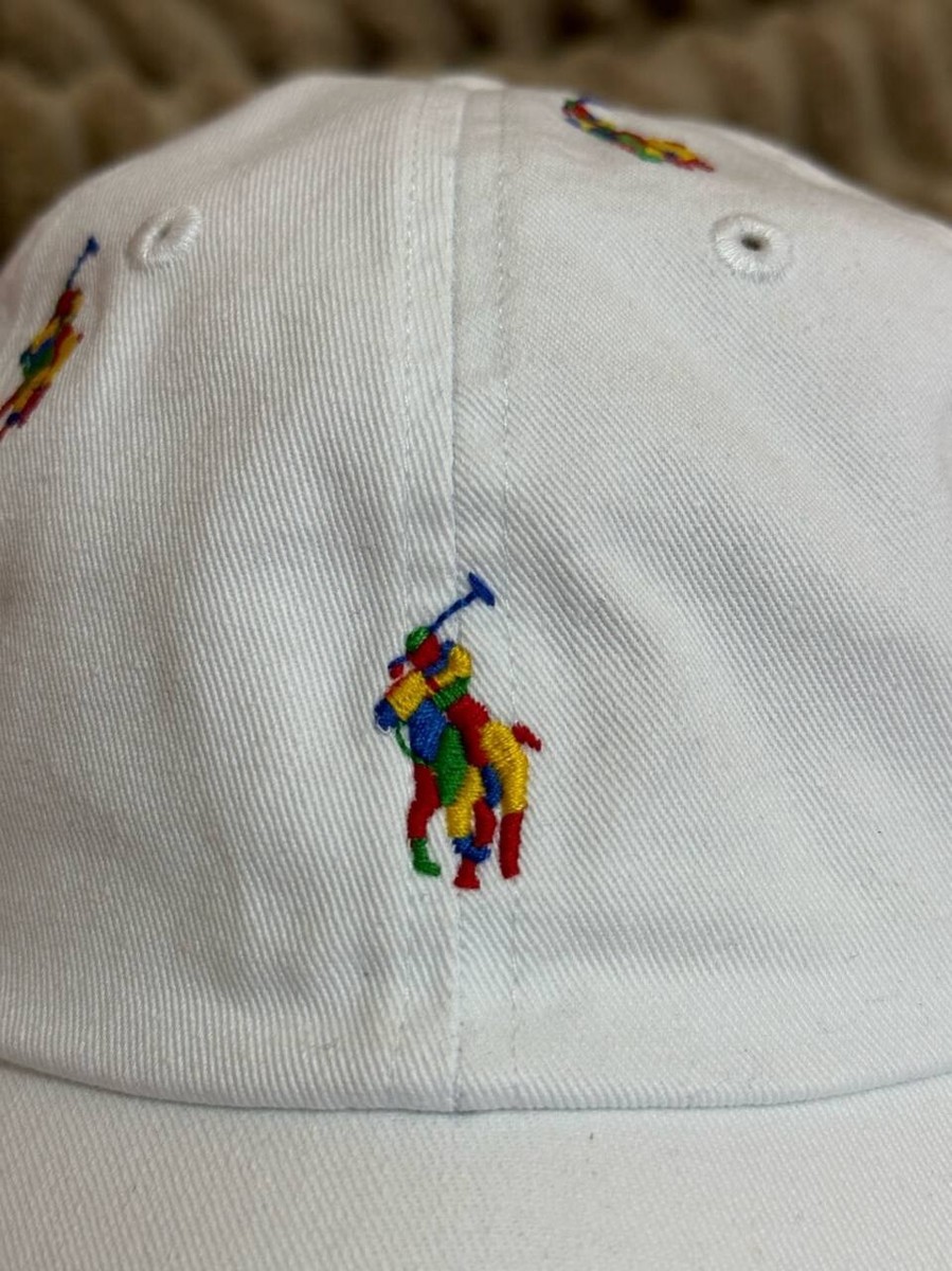 Polo Ralph Lauren Off White Baseball Cap Blue Horse - POLO Embroidery Buy Polo Ralph Lauren Cream Cotton Chino Ball Cap from Next USA main image 3