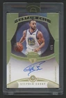 2021-22 Panini Eminence Curtain Call Diamond Stephen Curry ON CARD AUTO 4/5