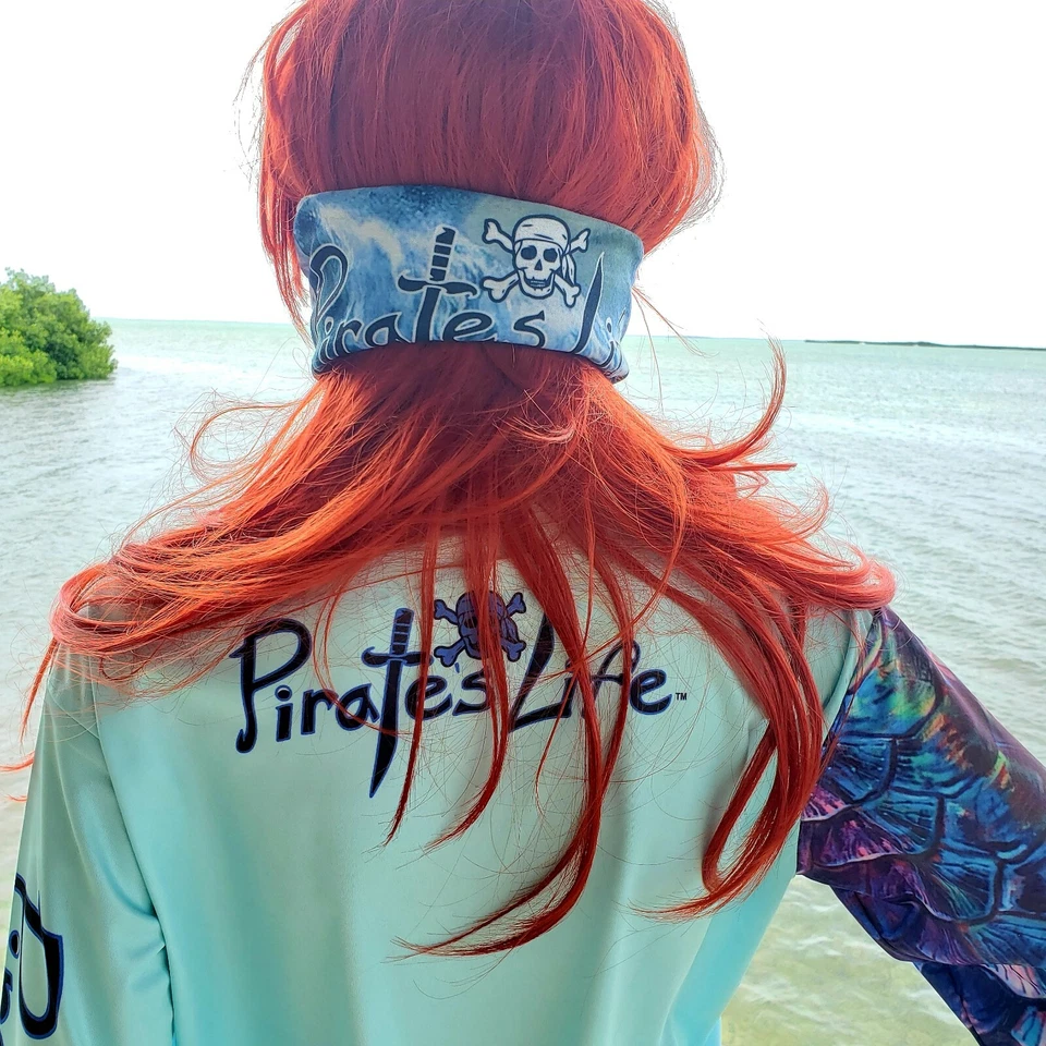 PIRATE'S LIFE UV BUFF NEPTUNE Prendas para la cabeza Máscara de protección para el cuello Navegación Pesca Sol  Foto 3 de 4