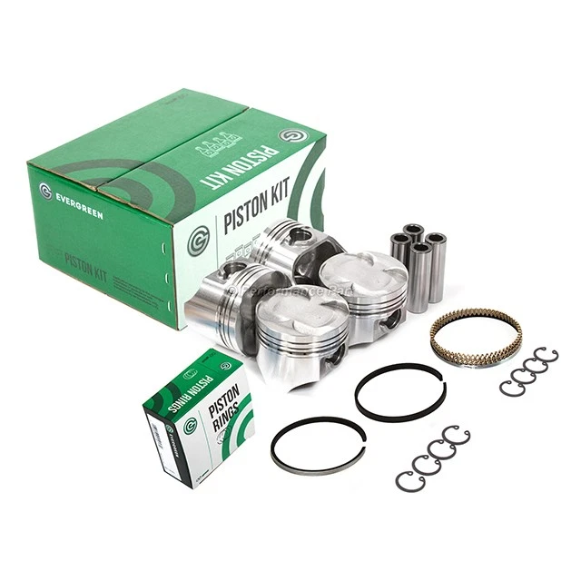 Pistones con anillos para 98-01 Chevrolet Metro Suzuki Swift 1.3 SOHC 16V Foto 2 de 4