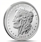 2017 Zombucks Morgue Anne Currency of the Apocalypse 1 oz 999 Silver Round